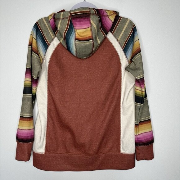 Burton Durable goods Scoop Striped Hoodie‎ Small - Picture 4 of 11